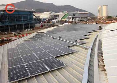 60 KW στην άριστη απόδοση ηλιακών συστημάτων πλέγματος για τη στέγη/αλεμένος