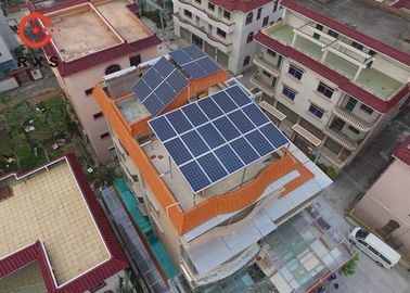 60 KW στην άριστη απόδοση ηλιακών συστημάτων πλέγματος για τη στέγη/αλεμένος