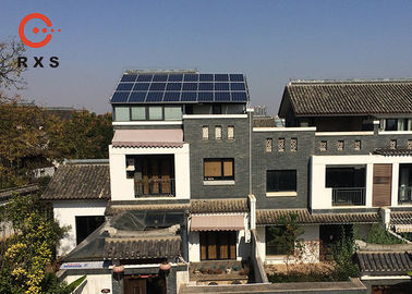 Κατοικημένο 5KW στο ηλιακό σύστημα πλέγματος εύκολο που εγκαθιστά για τη στέγη/που αλέθεται