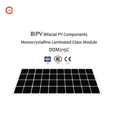 PREC διπρόσωπη Monocrystalline PV ασφάλειας BIPV ηλιακή επιτροπή ενότητας για την εγχώρια στέγη