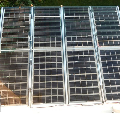 Μονο BIPV ενότητα εγχώριων στεγών PV γυαλιού ηλιακών πλαισίων 250watt 310w διπρόσωπη