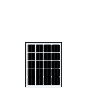 ποιότητας  Household BIPV Module Mini 100W Custom Bifacial Transparent Solar Panel Εργοστάσιο