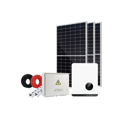 5KW 10KW 20KW στον κατοικημένο εξοπλισμό ηλιακής ενέργειας ηλιακού πλαισίου ηλιακών συστημάτων πλέγματος