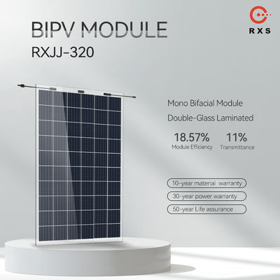 Προσαρμόσιμα ηλιακά πάνελ BIPV Class A Mono Solar Cell 200watt 320W