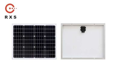 Ανθεκτικό ηλιακό πλαίσιο 55w, ηλιακά πλαίσια μεγέθους συνήθειας για τη φόρτιση της μπαταρίας 12V/24V