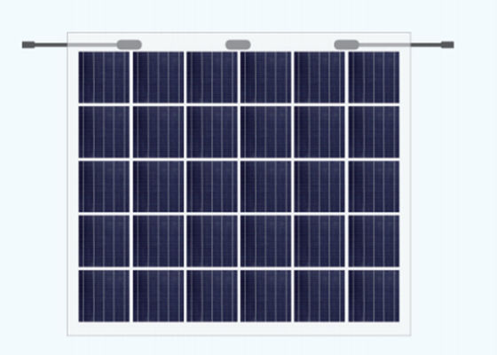 160W μονο διπρόσωπα ηλιακά πλαίσια PV Compenents BIPV με το διπλό τοποθετημένο σε στρώματα γυαλί