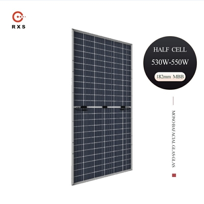 Ηλιακά βότσαλα υλικού κατασκευής σκεπής ηλιακών πλαισίων 500W 550W αποθεμάτων BIPV της Ευρώπης